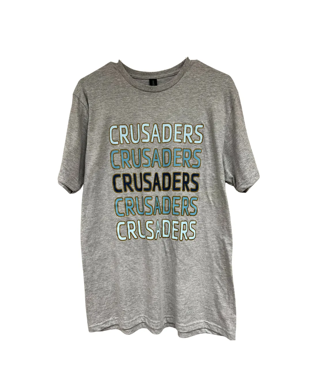 #64B - Crusaders Repeat T-Shirt (Gray)