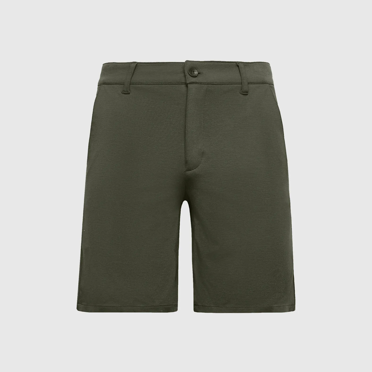 9" Military Green Comfort Chino Short