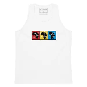AFRICA PRIMARY Premium Tank Top (White)
