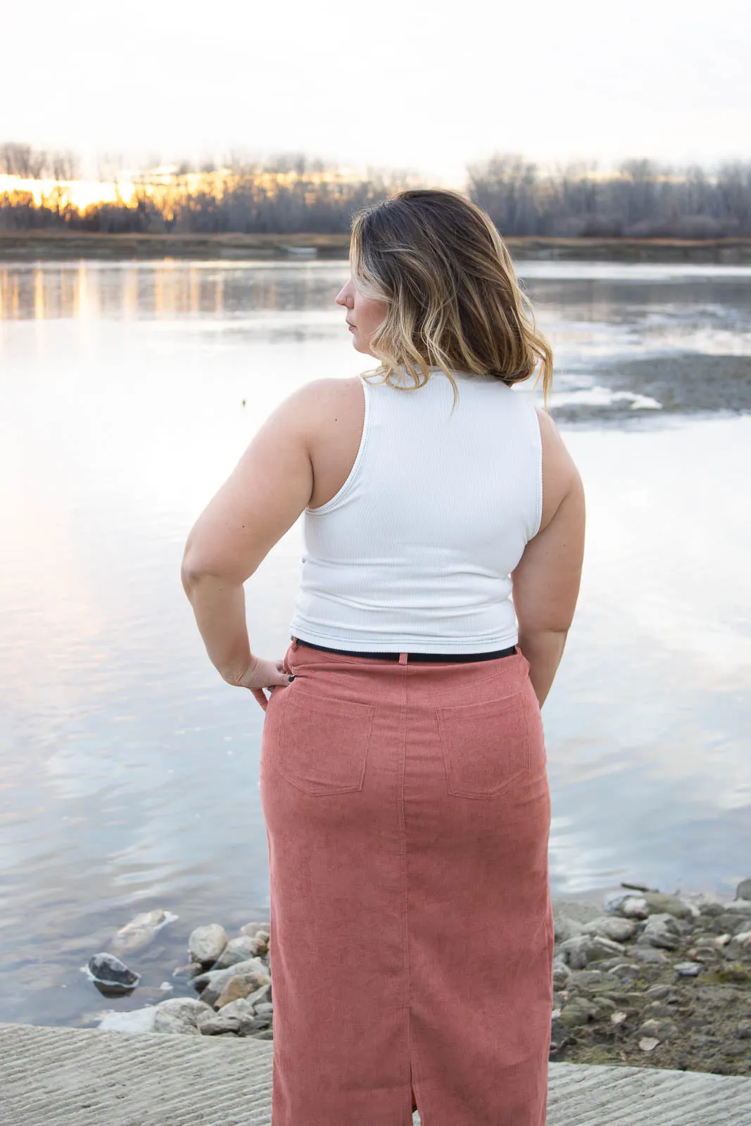 Allie Ribbed Tank Top