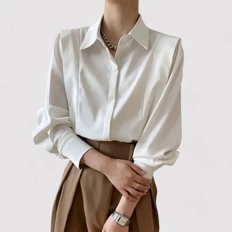Ancien | Elegant Long-Sleeved Blouse