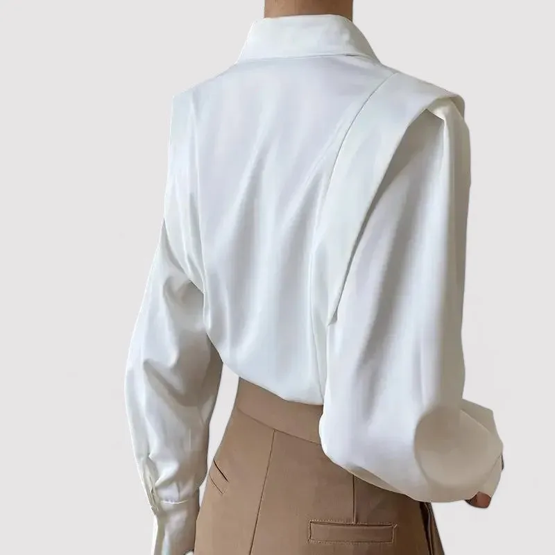 Ancien | Elegant Long-Sleeved Blouse