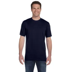 Anvil Men's Navy Midweight T-Shirt