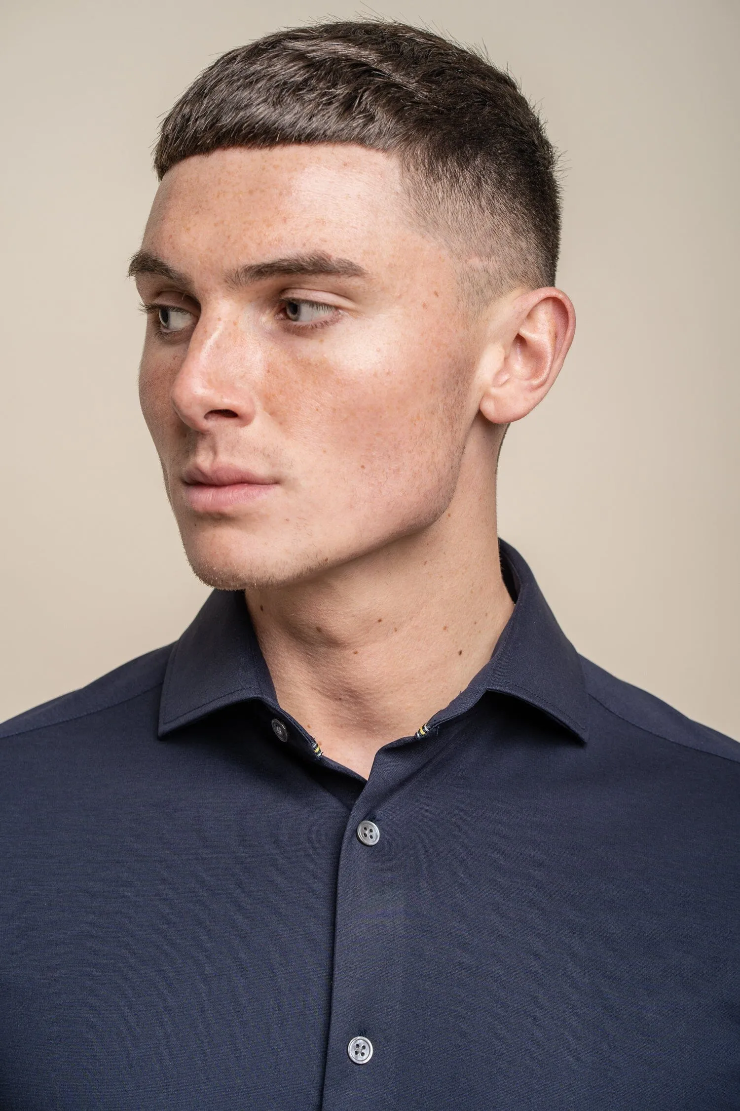 Ashley Navy Shirt