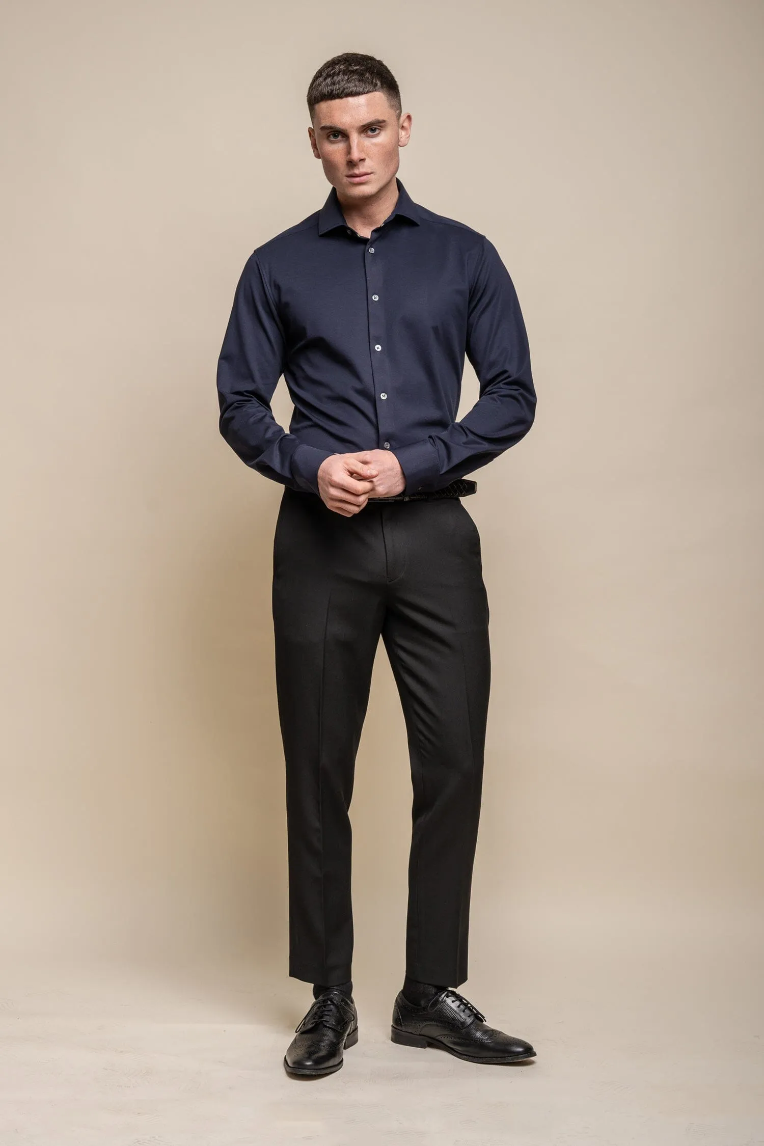 Ashley Navy Shirt