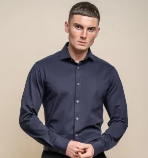 Ashley Navy Shirt