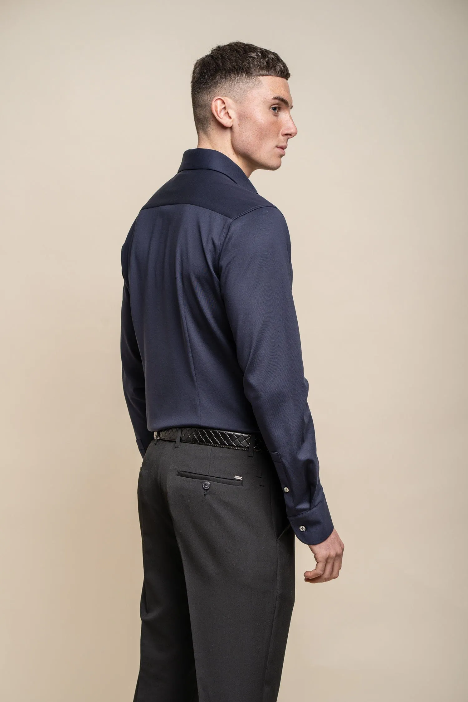 Ashley Navy Shirt