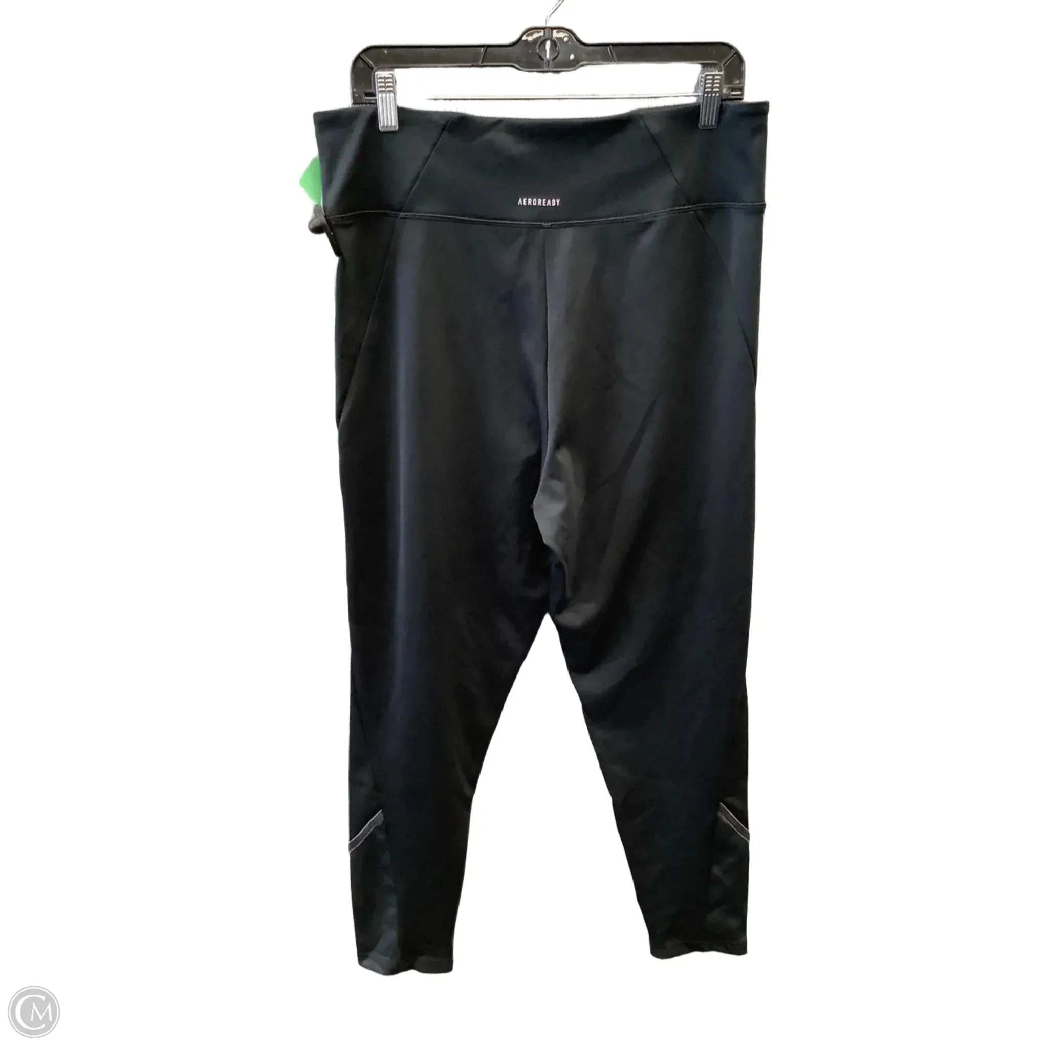 Athletic Leggings By Adidas In Black, Size: Xl