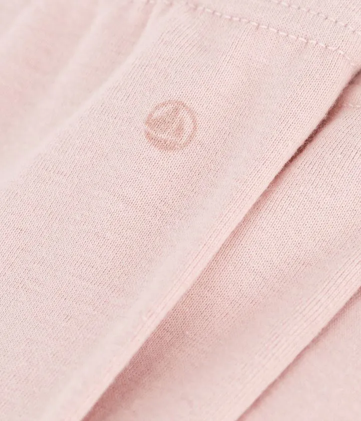 Baby Girl Light Pink Cotton Legging