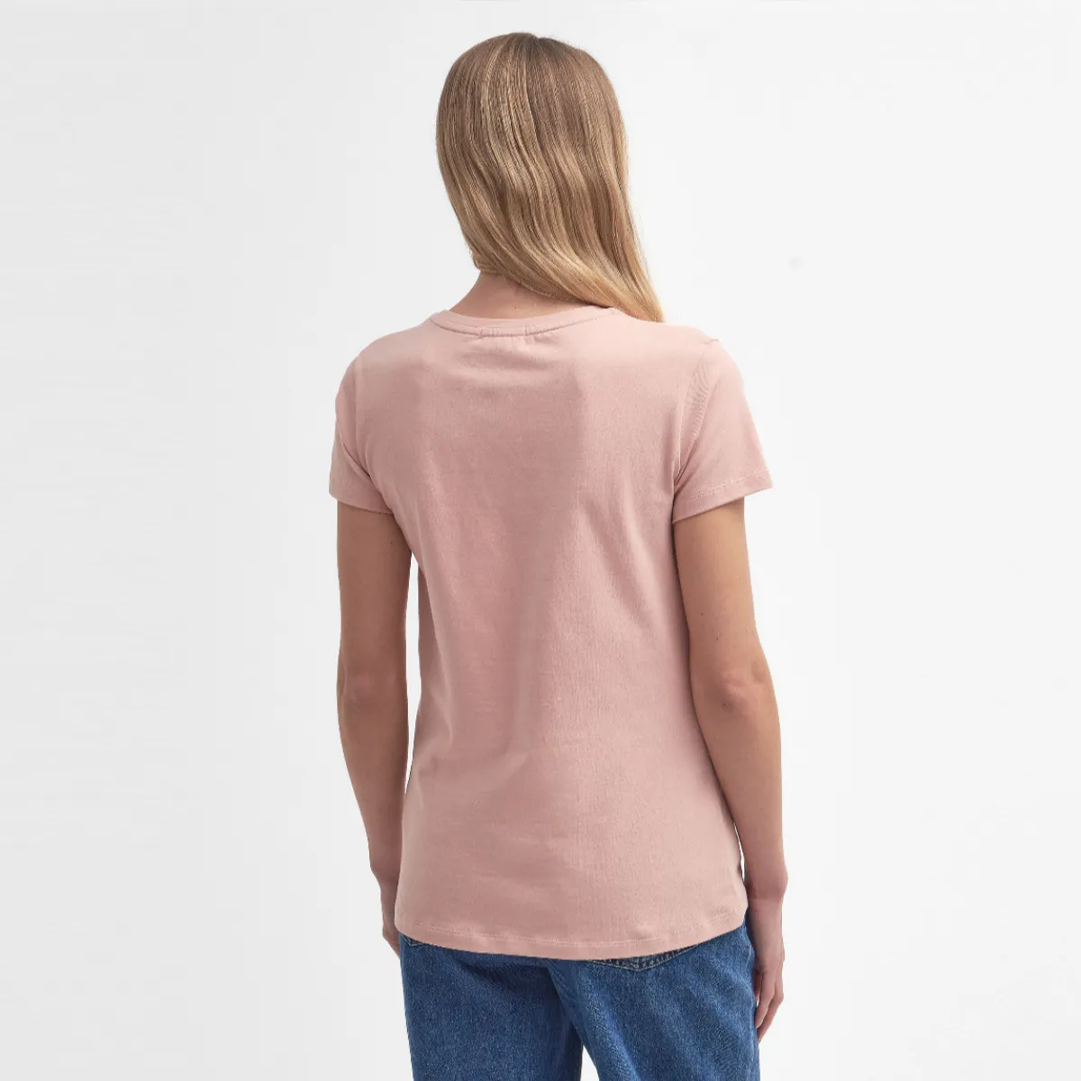 Barbour Otterburn Women's Tee | Misty Rose