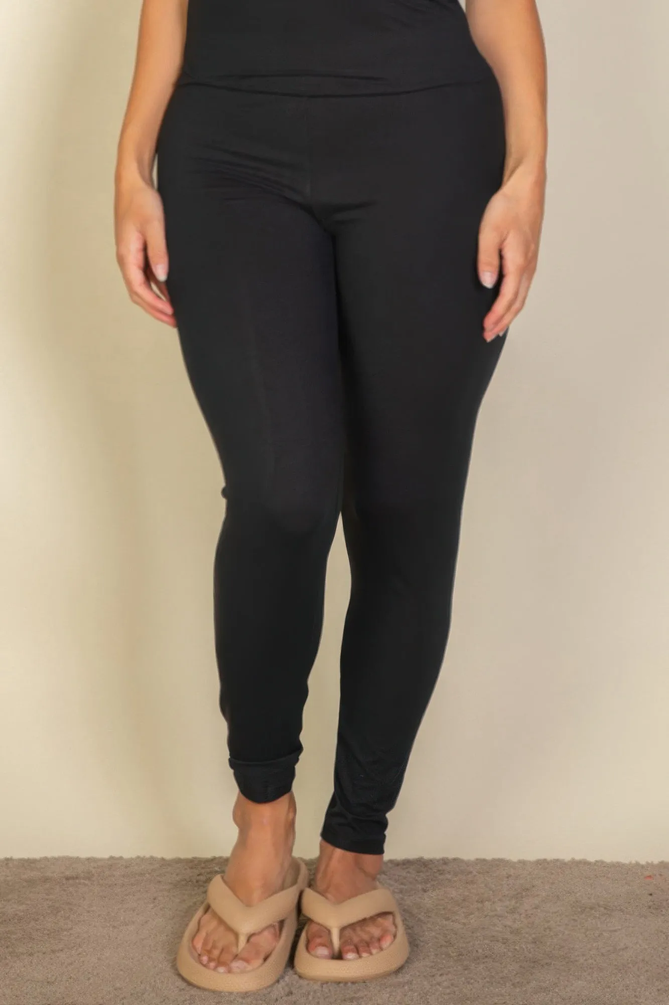 Basic Solid Leggings