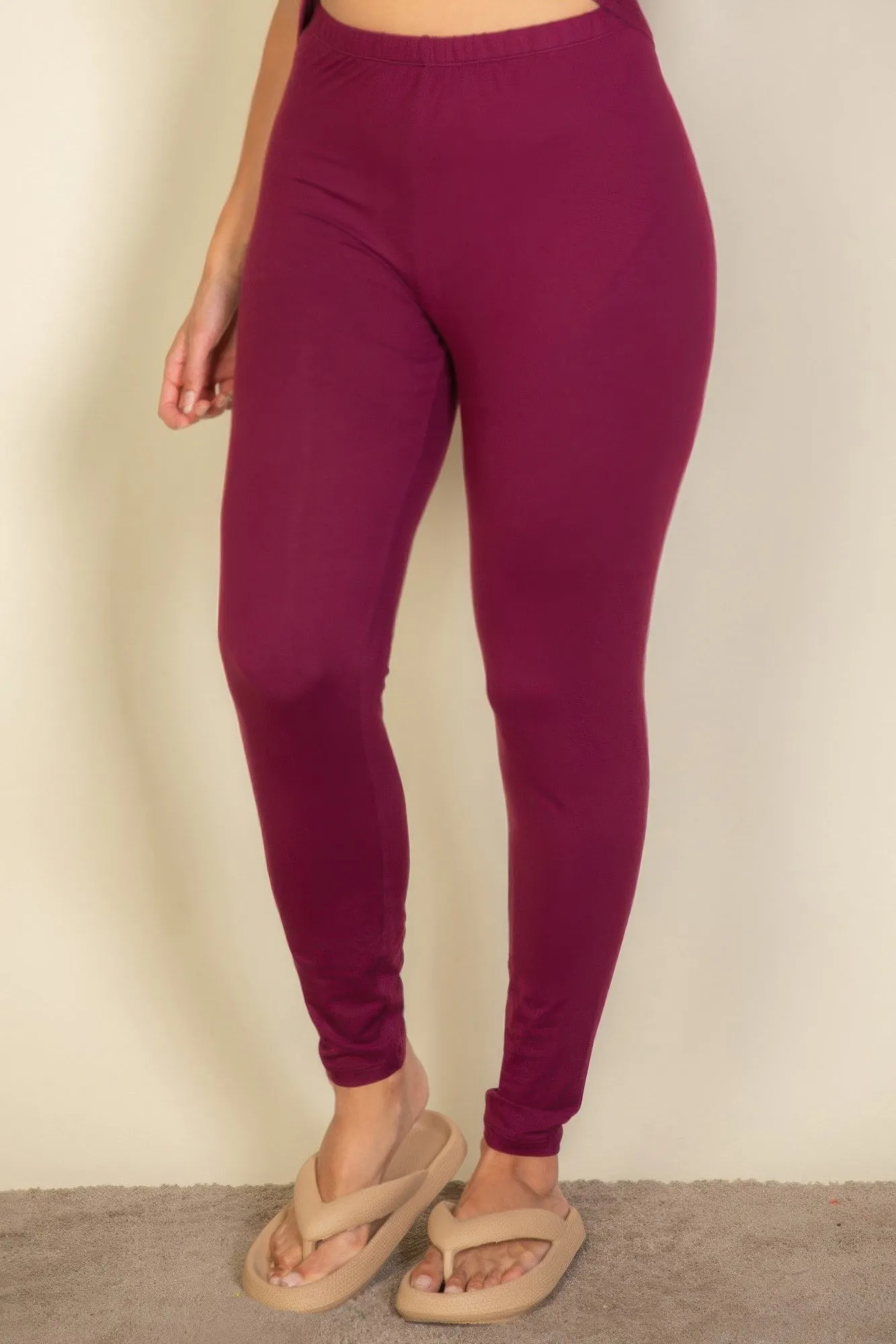 Basic Solid Leggings