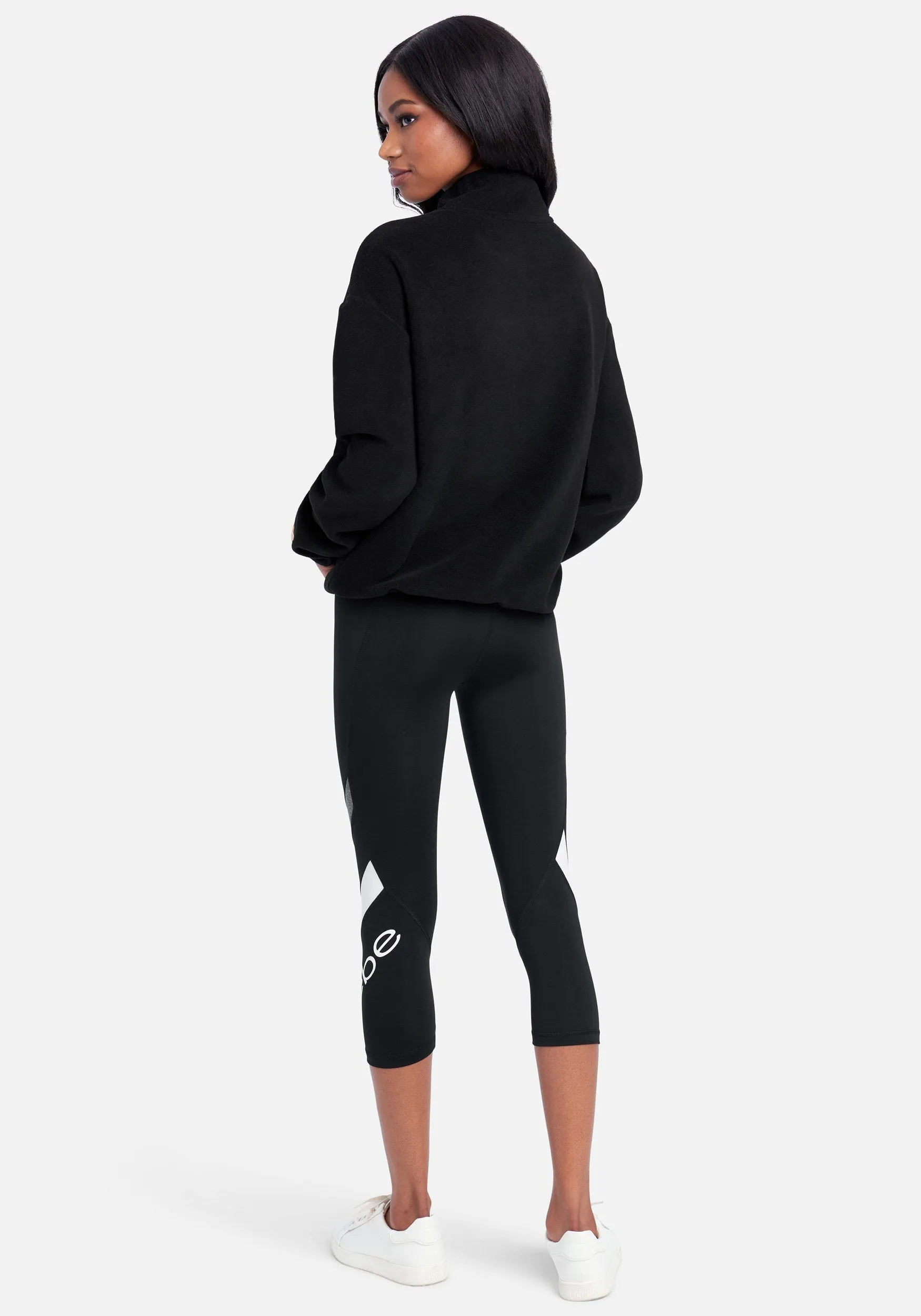 Bebe Colorblock Capri Legging