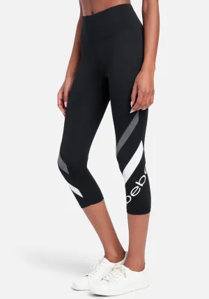 Bebe Colorblock Capri Legging