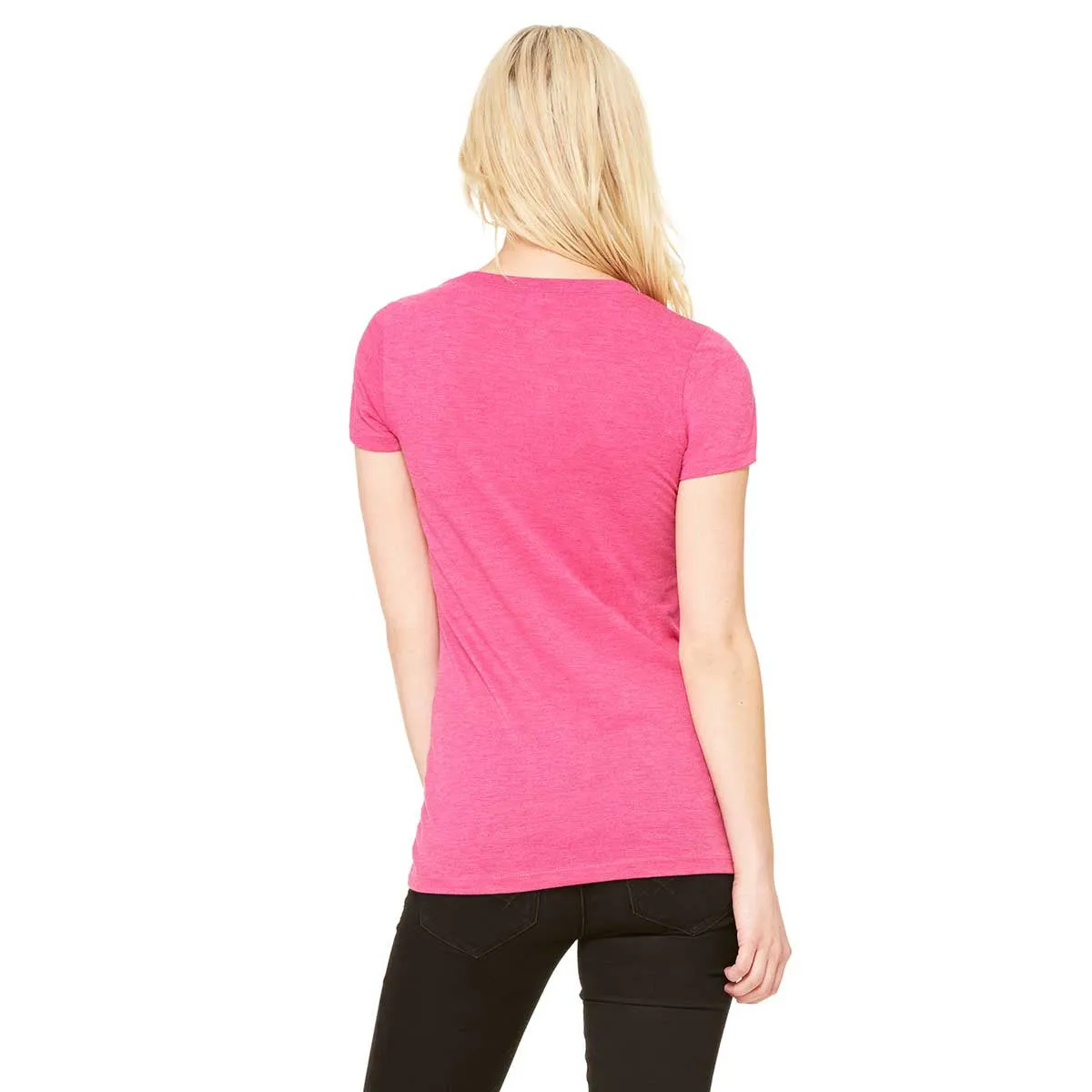 Bella   Canvas Women's Berry Triblend Short-Sleeve T-Shirt