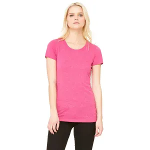 Bella   Canvas Women's Berry Triblend Short-Sleeve T-Shirt