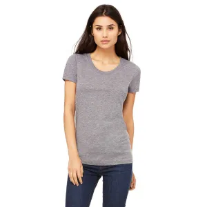 Bella   Canvas Women's Grey Triblend Short-Sleeve T-Shirt