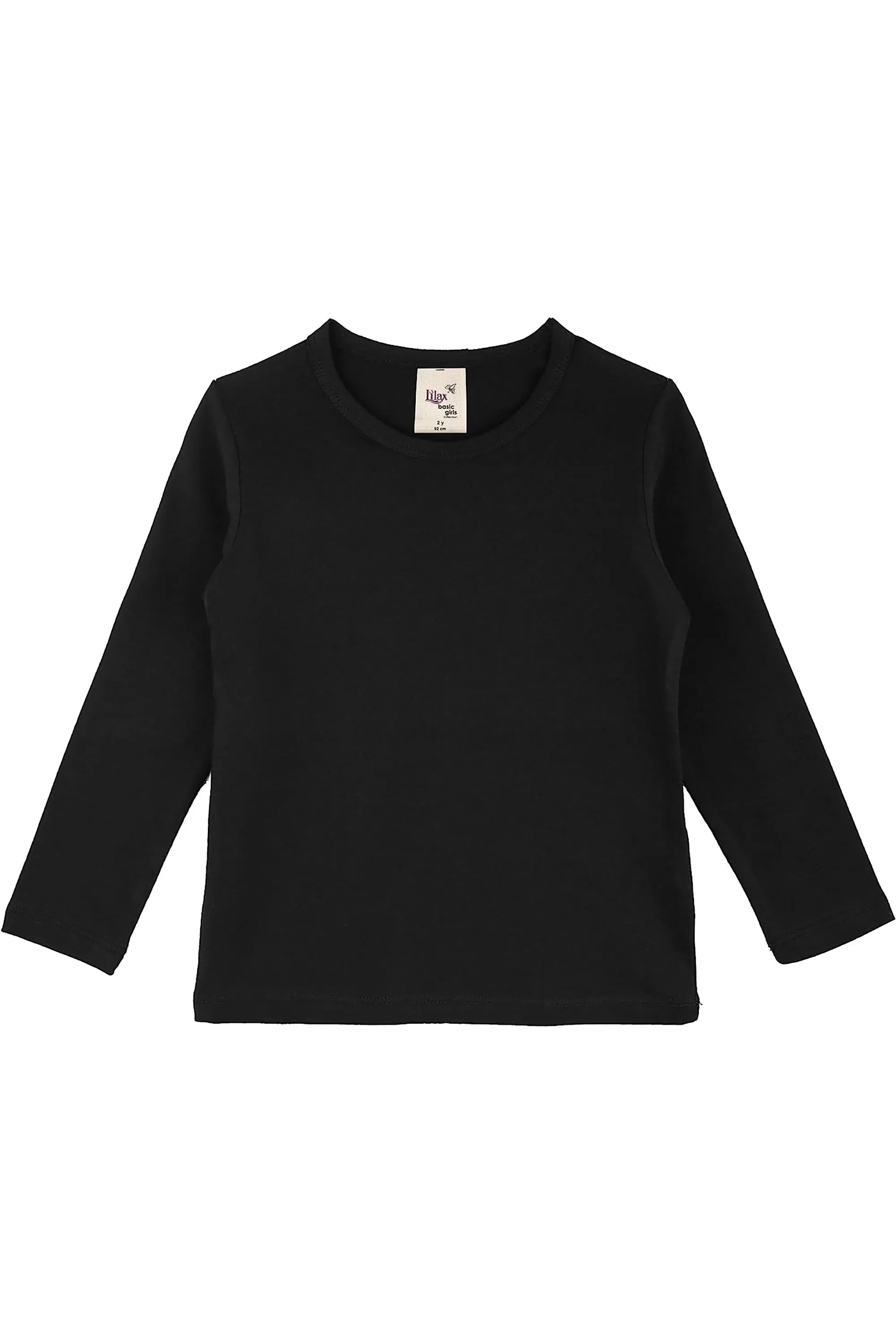 Big Girls Cotton Crewneck Basic T-Shirt & Leggings Set
