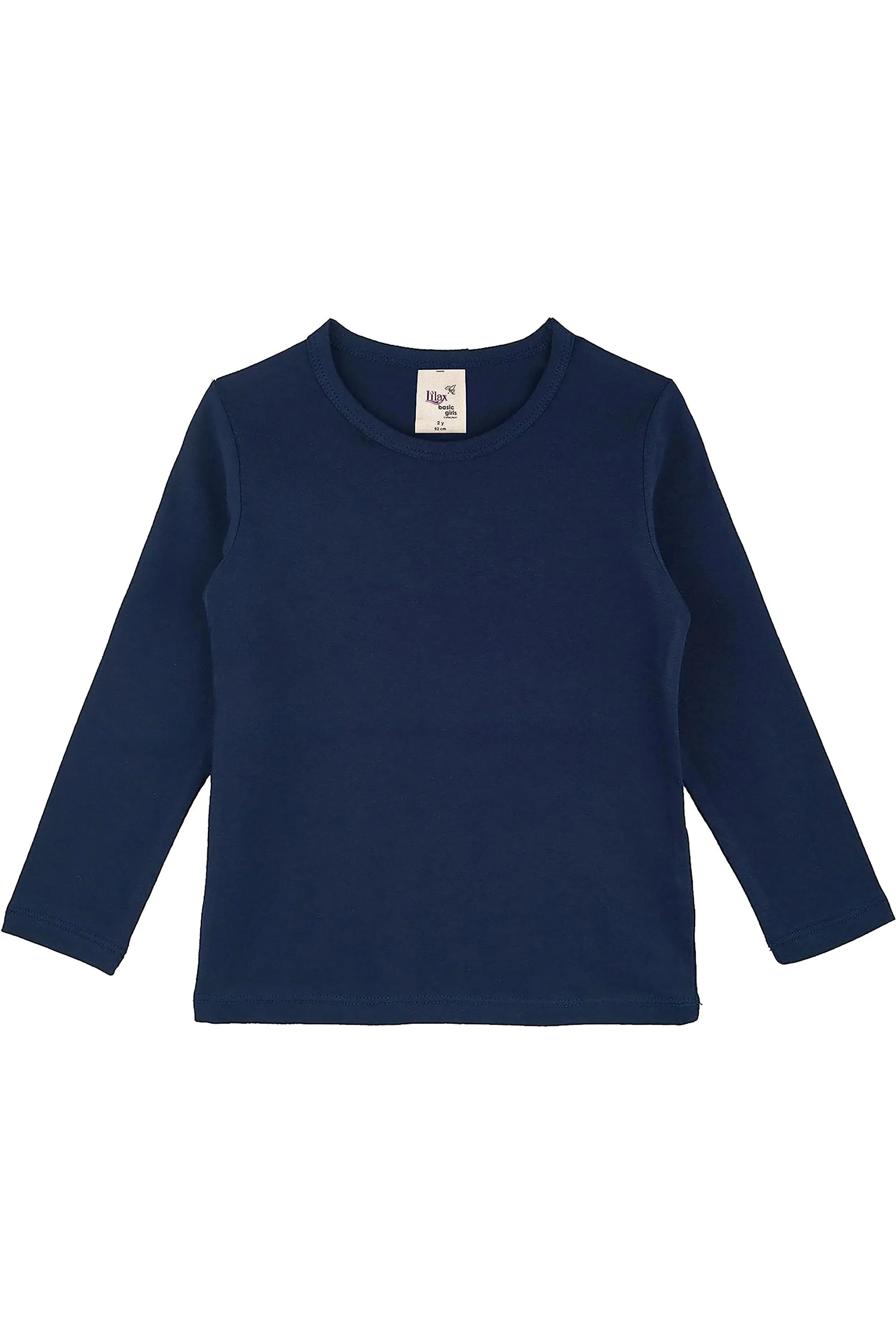 Big Girls Cotton Crewneck Basic T-Shirt & Leggings Set