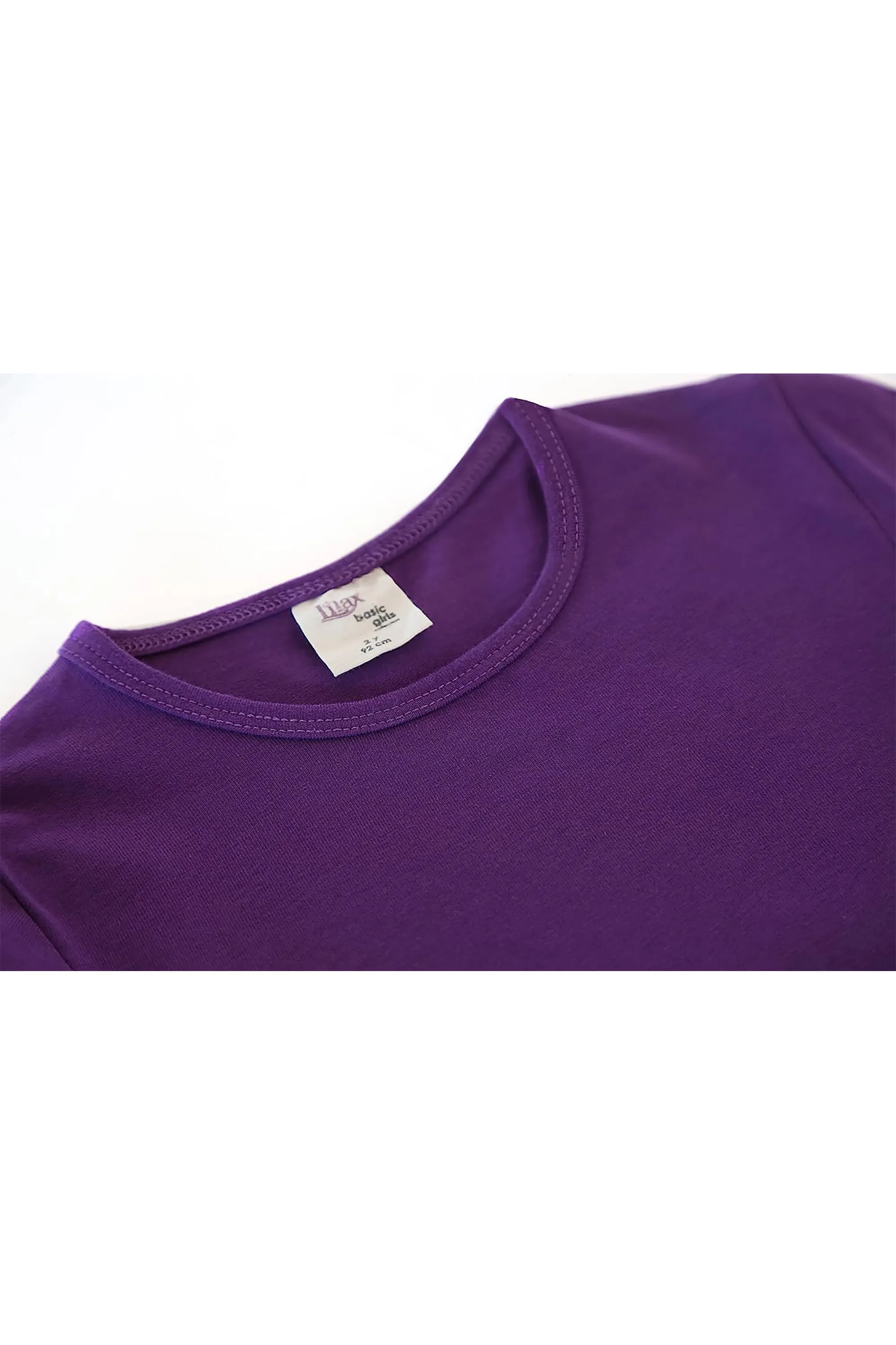 Big Girls Cotton Crewneck Basic T-Shirt & Leggings Set