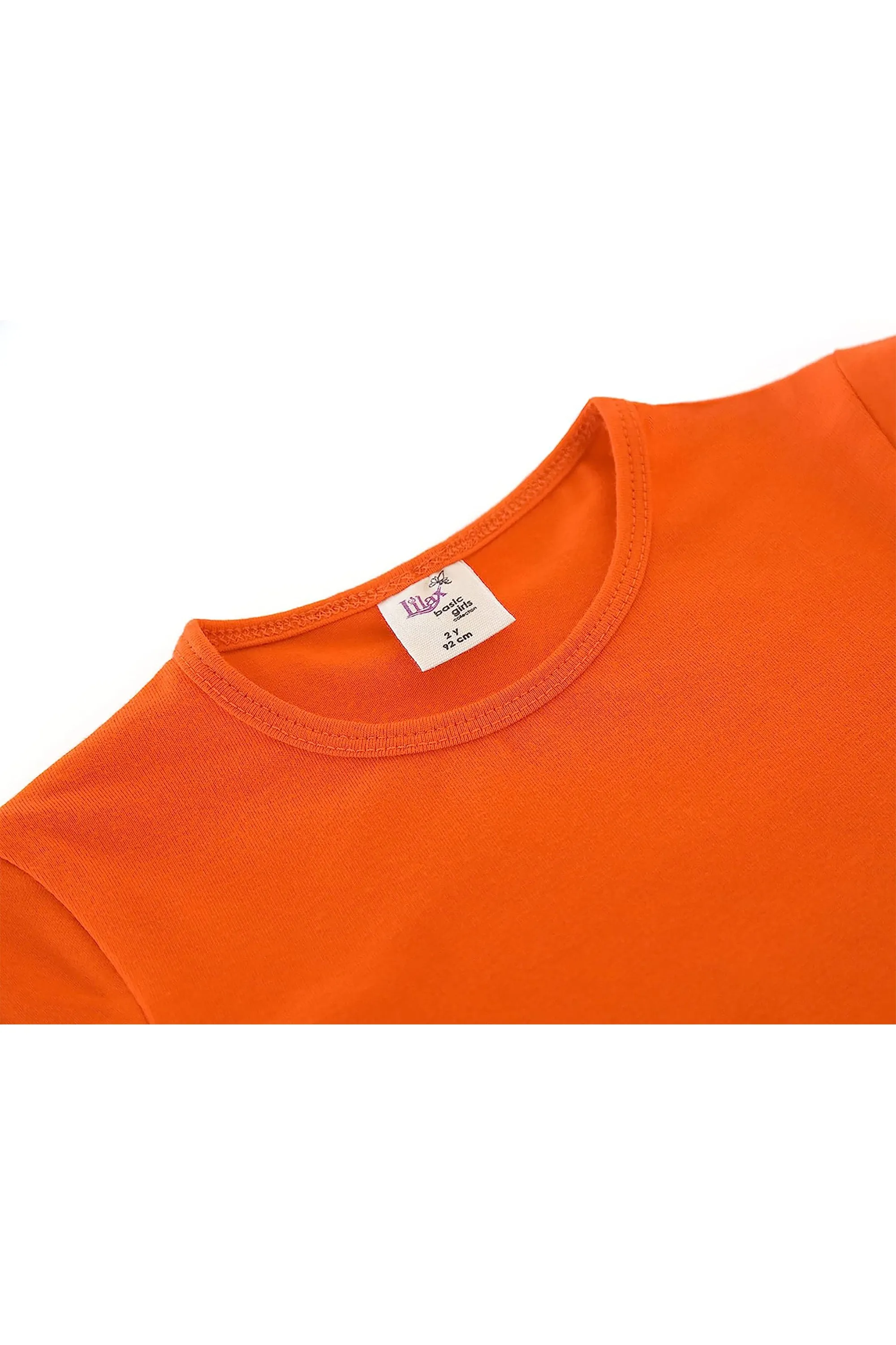 Big Girls Cotton Crewneck Basic T-Shirt & Leggings Set