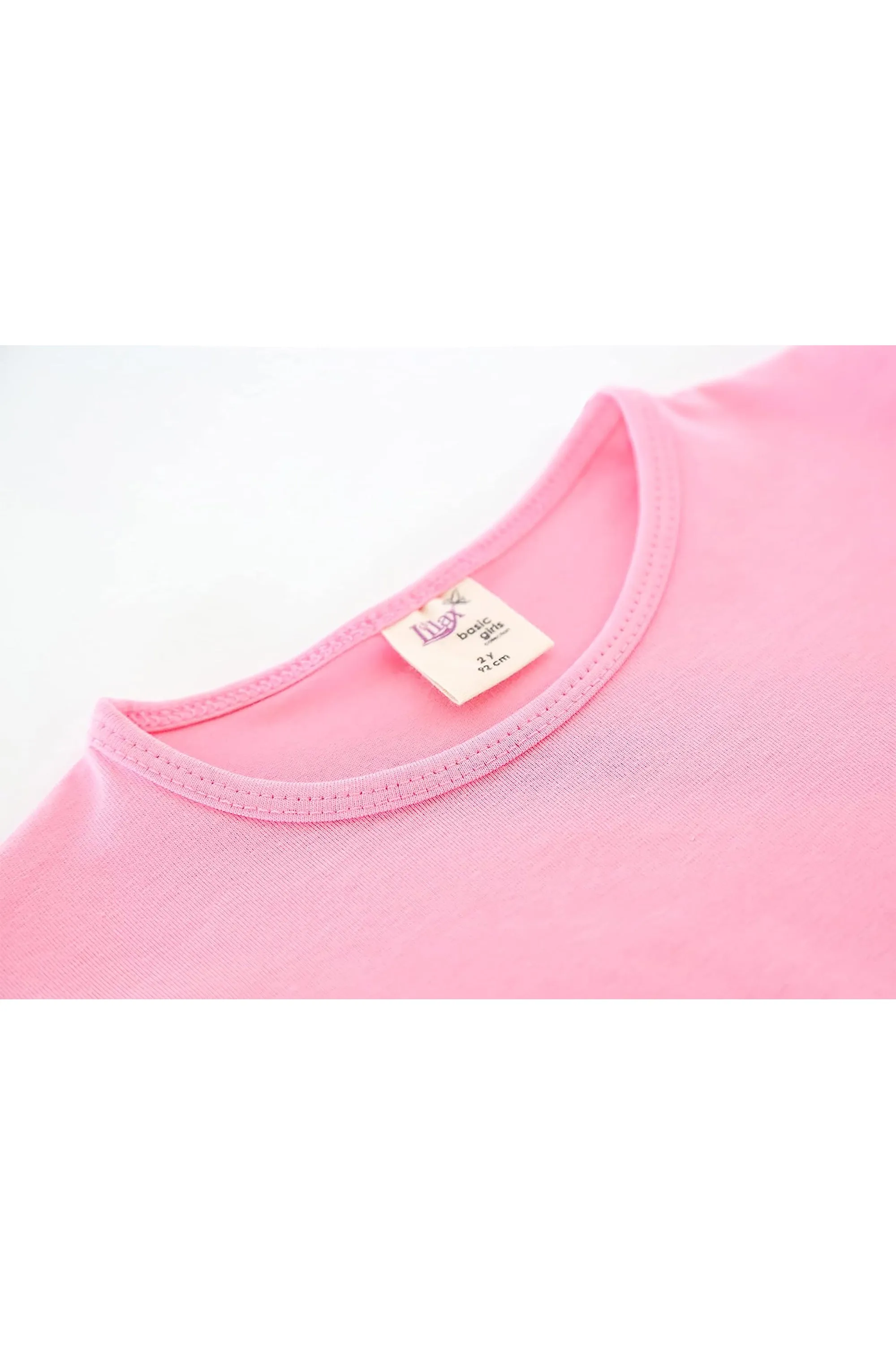 Big Girls Cotton Crewneck Basic T-Shirt & Leggings Set