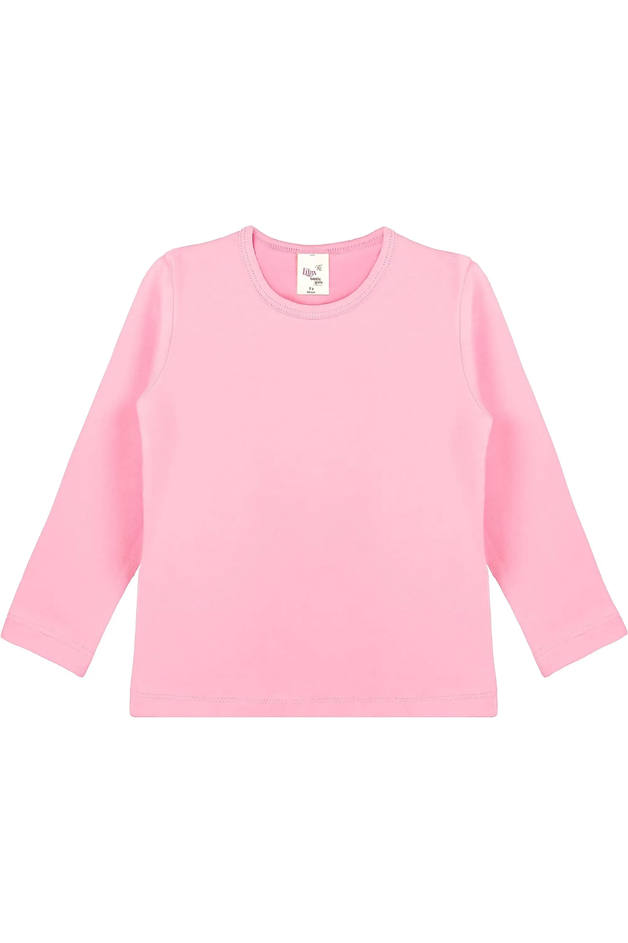 Big Girls Cotton Crewneck Basic T-Shirt & Leggings Set