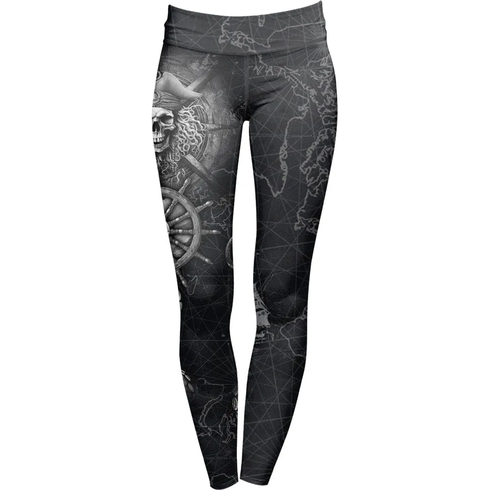 Black Beard Leggings