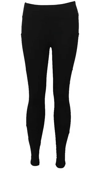 Black Crossover Athletic Leggings