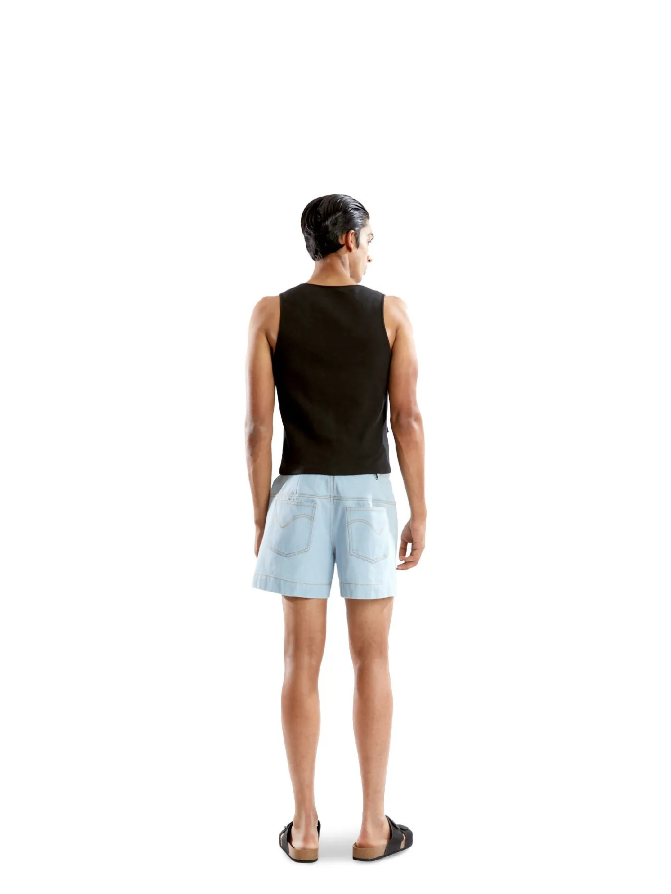 Black tank top