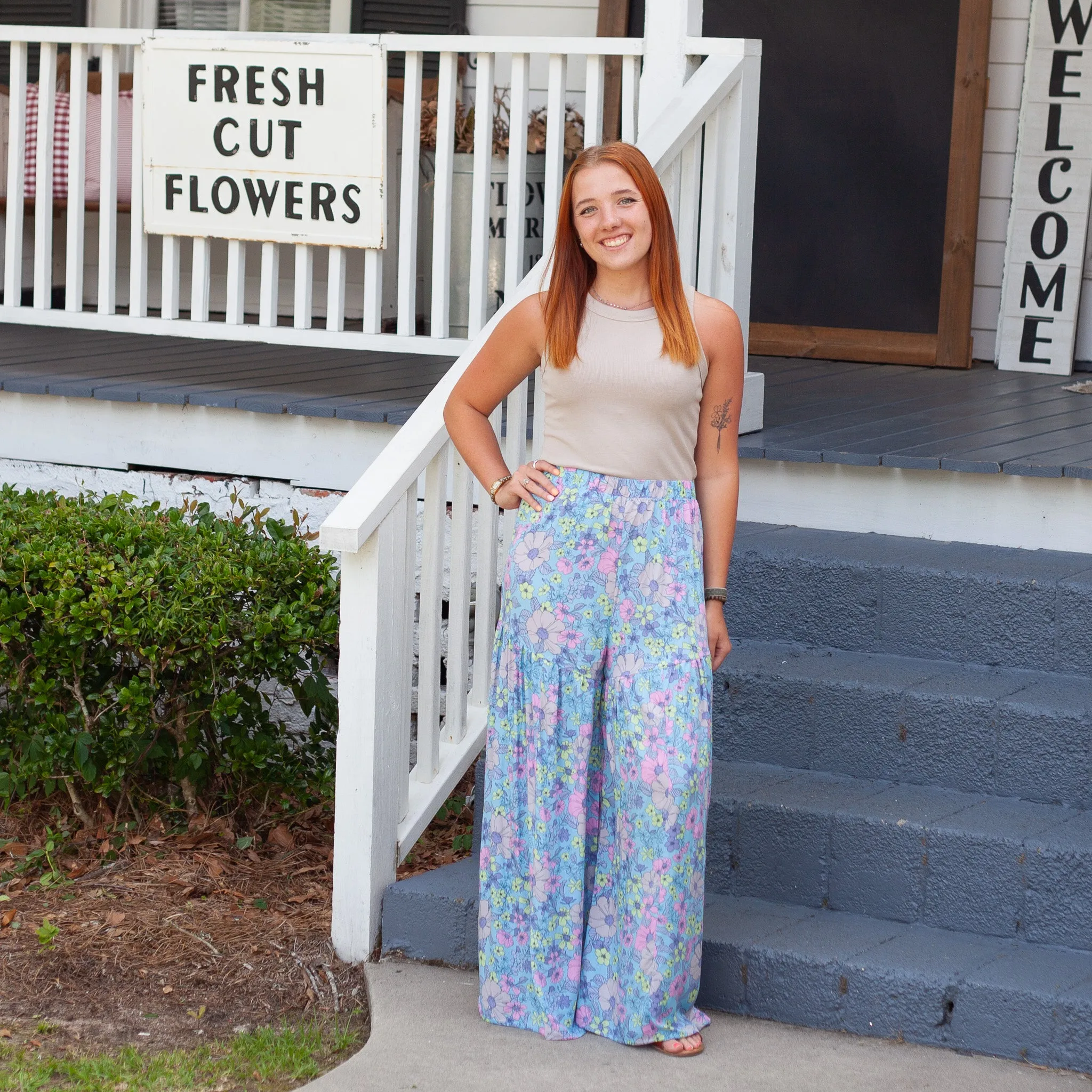 Blooming Floral Pants