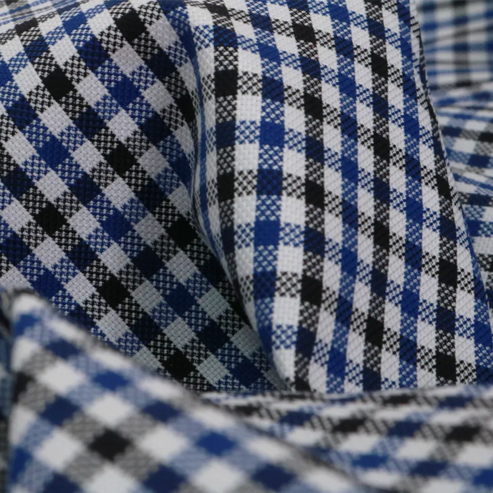 Blue Gingham Men's Shirt