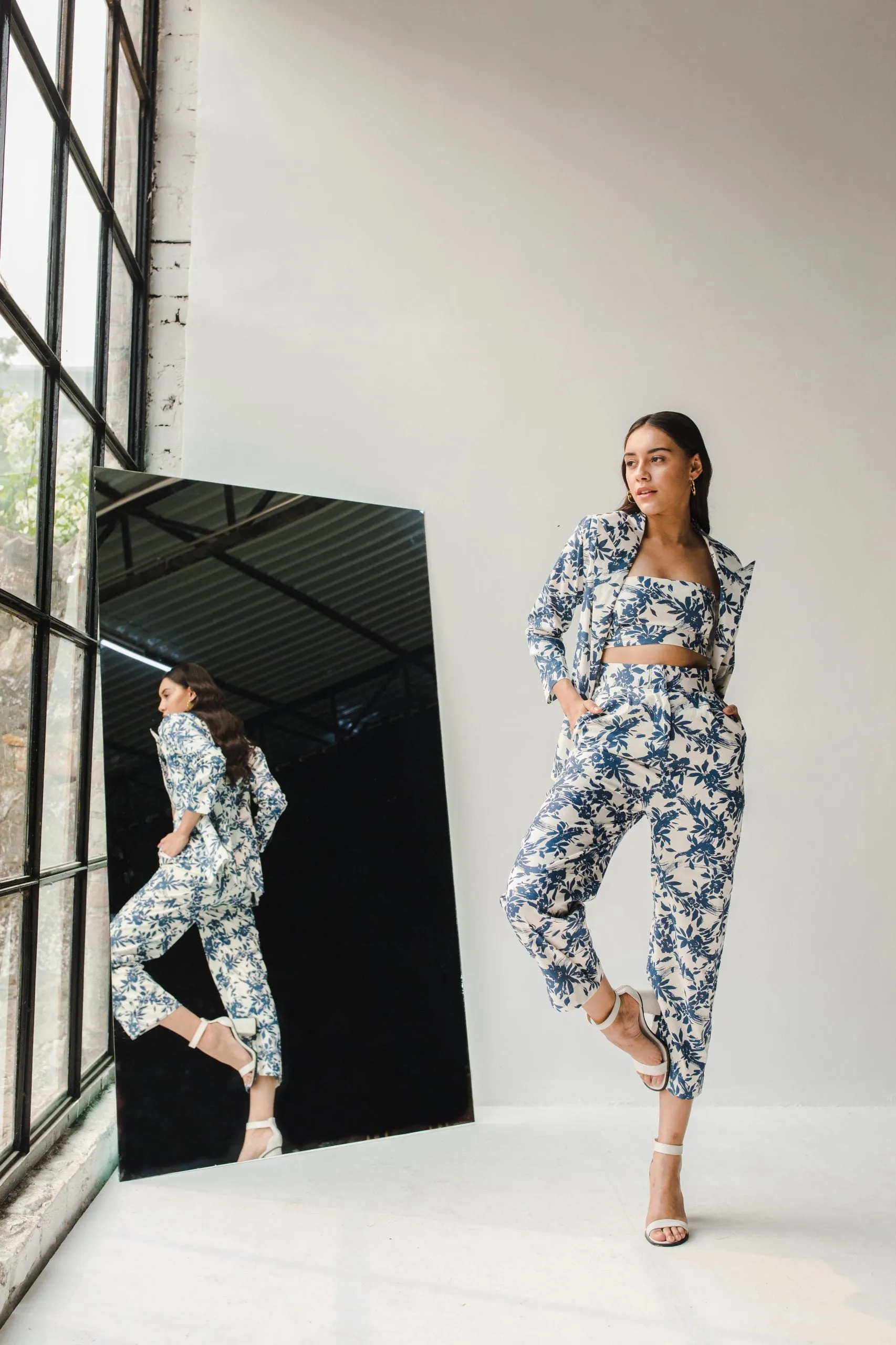 Blue IVY Co-ord