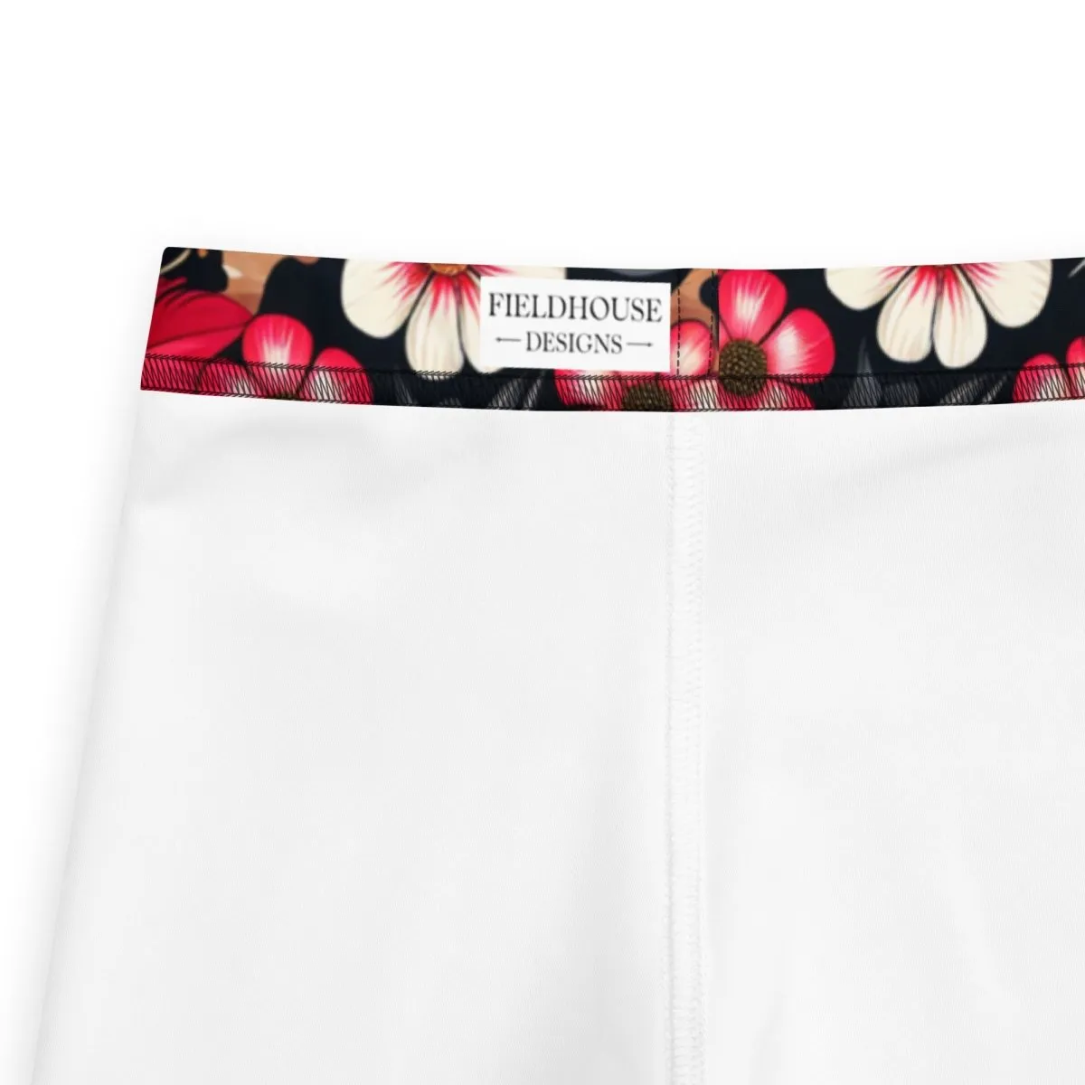 Bold Floral and Animal Print Kid's Leggings 2T-7 UV Protection with Four-way Stretch