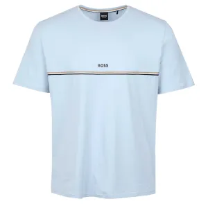 BOSS Unique T-Shirt in Light Blue