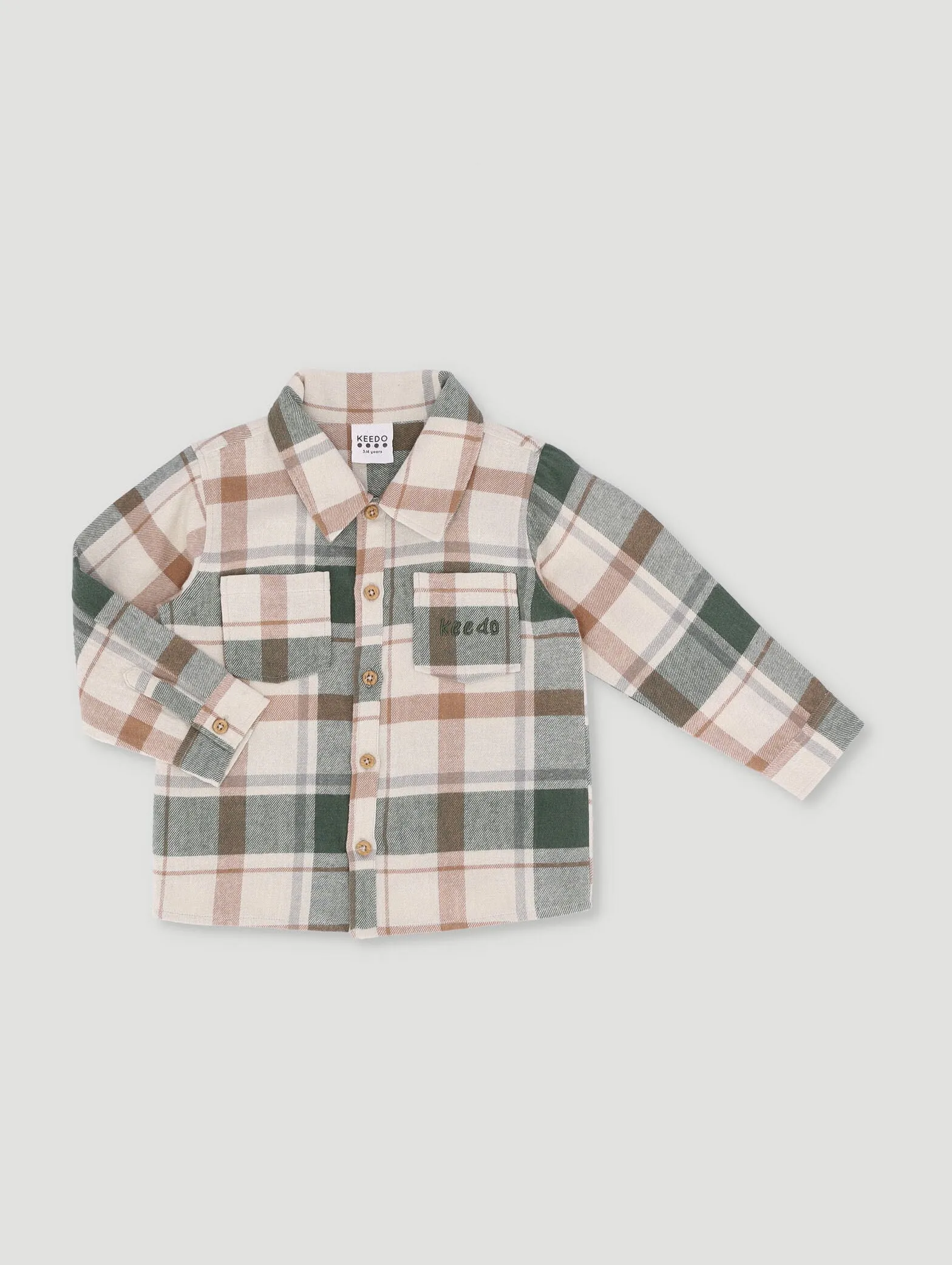 Boys Plaid Shirt