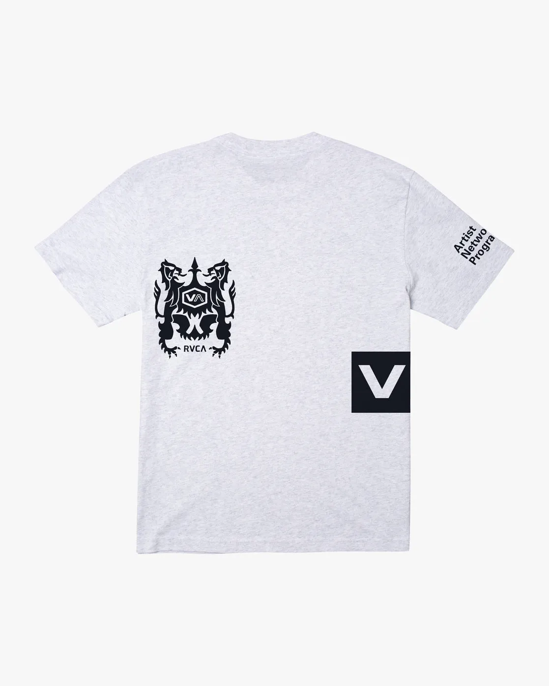 Branded Tee - Light Grey Heather