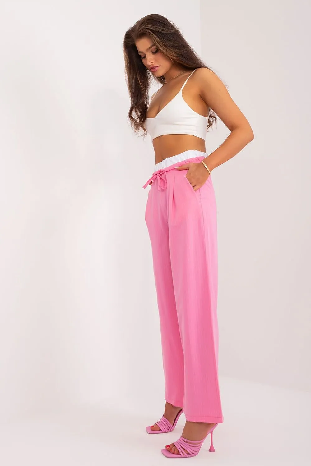 Breezy Glamour Palazzo Trousers