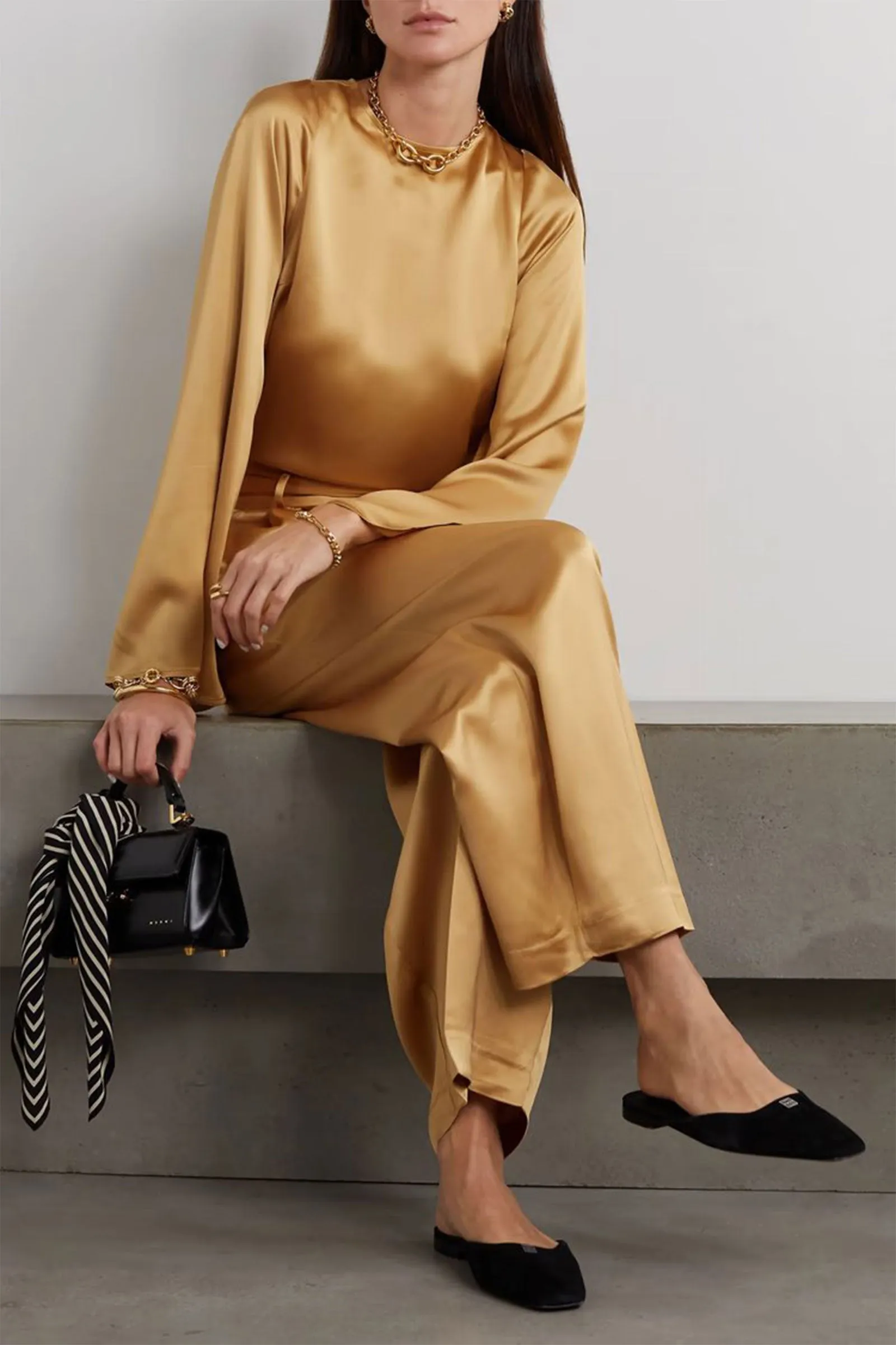 Brynnas Satin Blouse