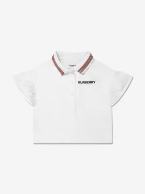 Burberry Baby Girls Martina Icon Polo Shirt
