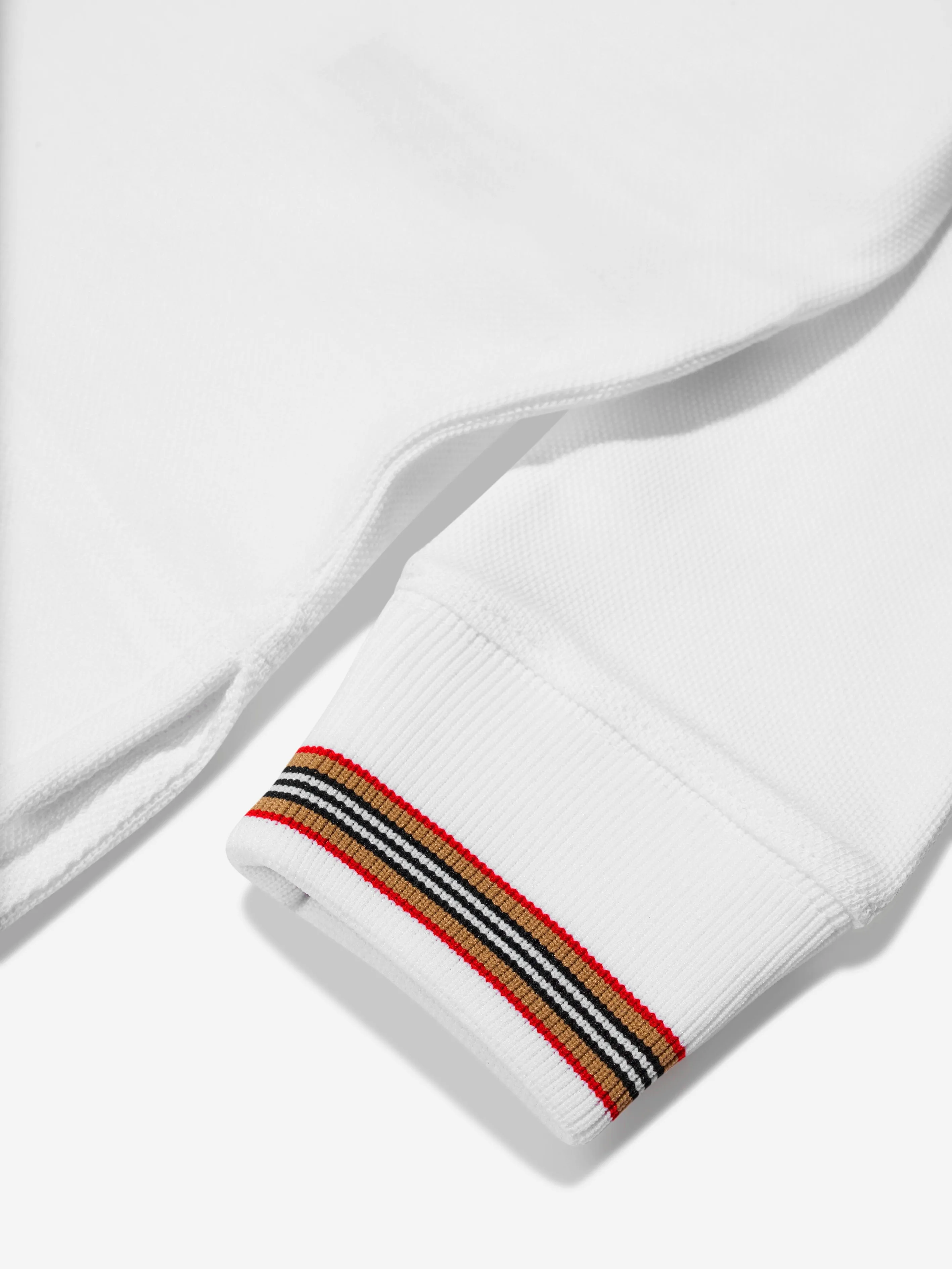 Burberry Boys Christo Long Sleeve Polo Shirt