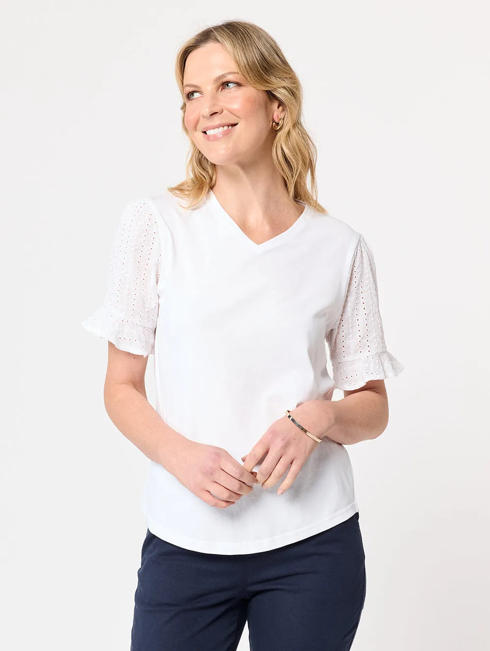 Calina V-Neck Top
