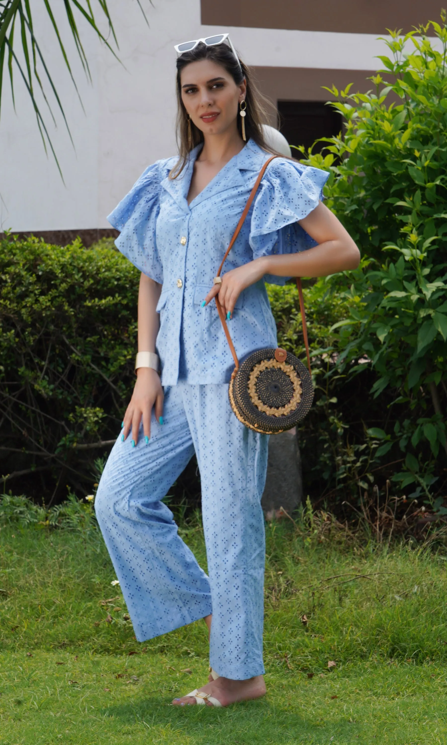 Carol Schiffli Co-ord Set (LW30)