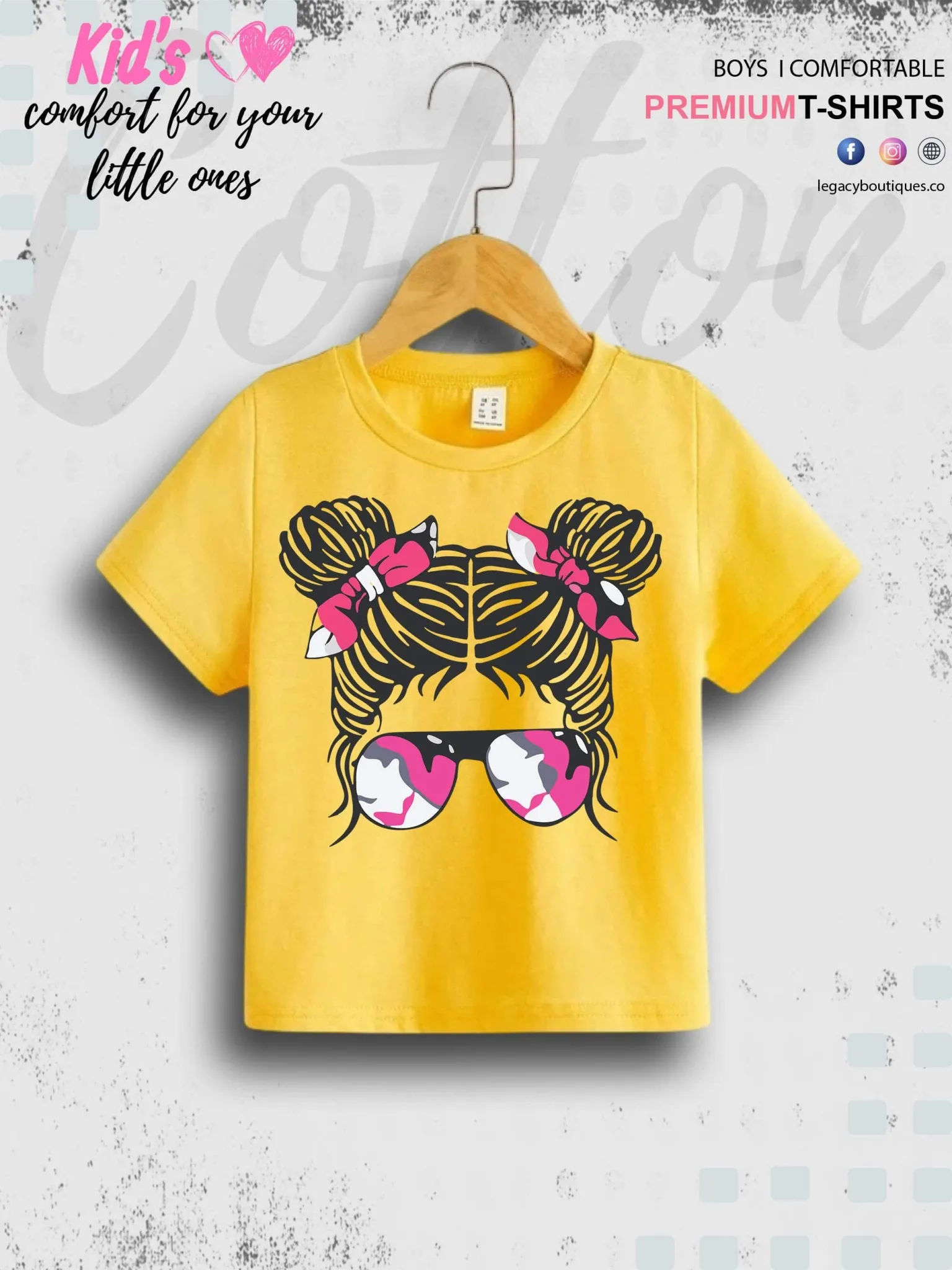 Casual Kids Short Sleeve Girls T-Shirt In Cheapest Price Only In BD