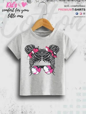 Casual Kids Short Sleeve Girls T-Shirt In Cheapest Price Only In BD