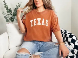 Comfort Colors Texas Shirt/Texas Gift
