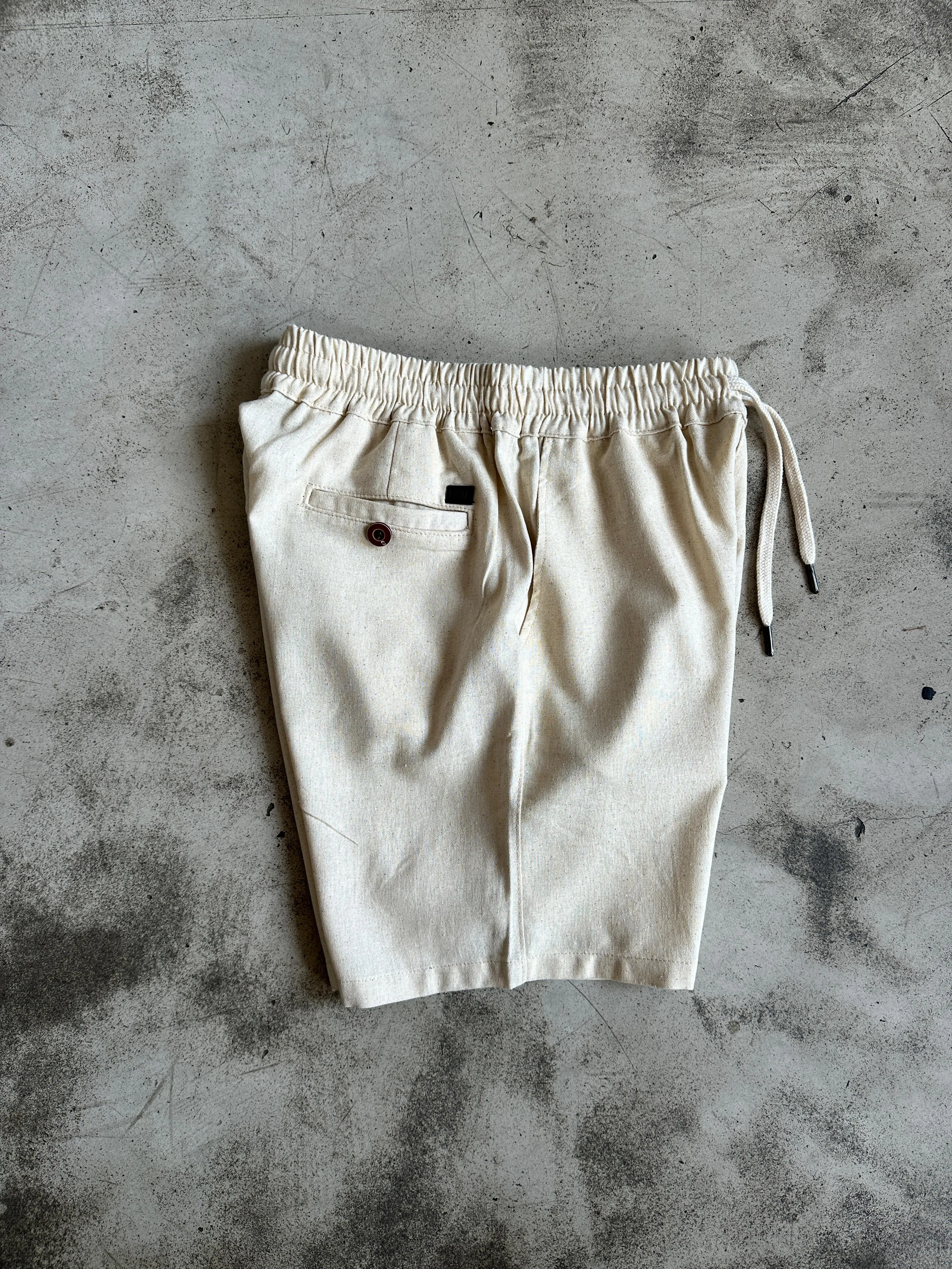 Comfort Linen Short - Beige
