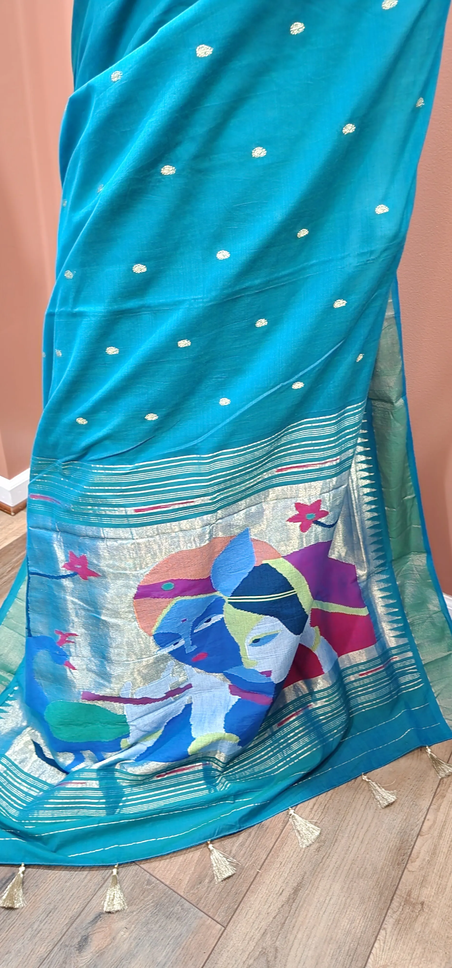 Cotton Paitani Saree Collection.
