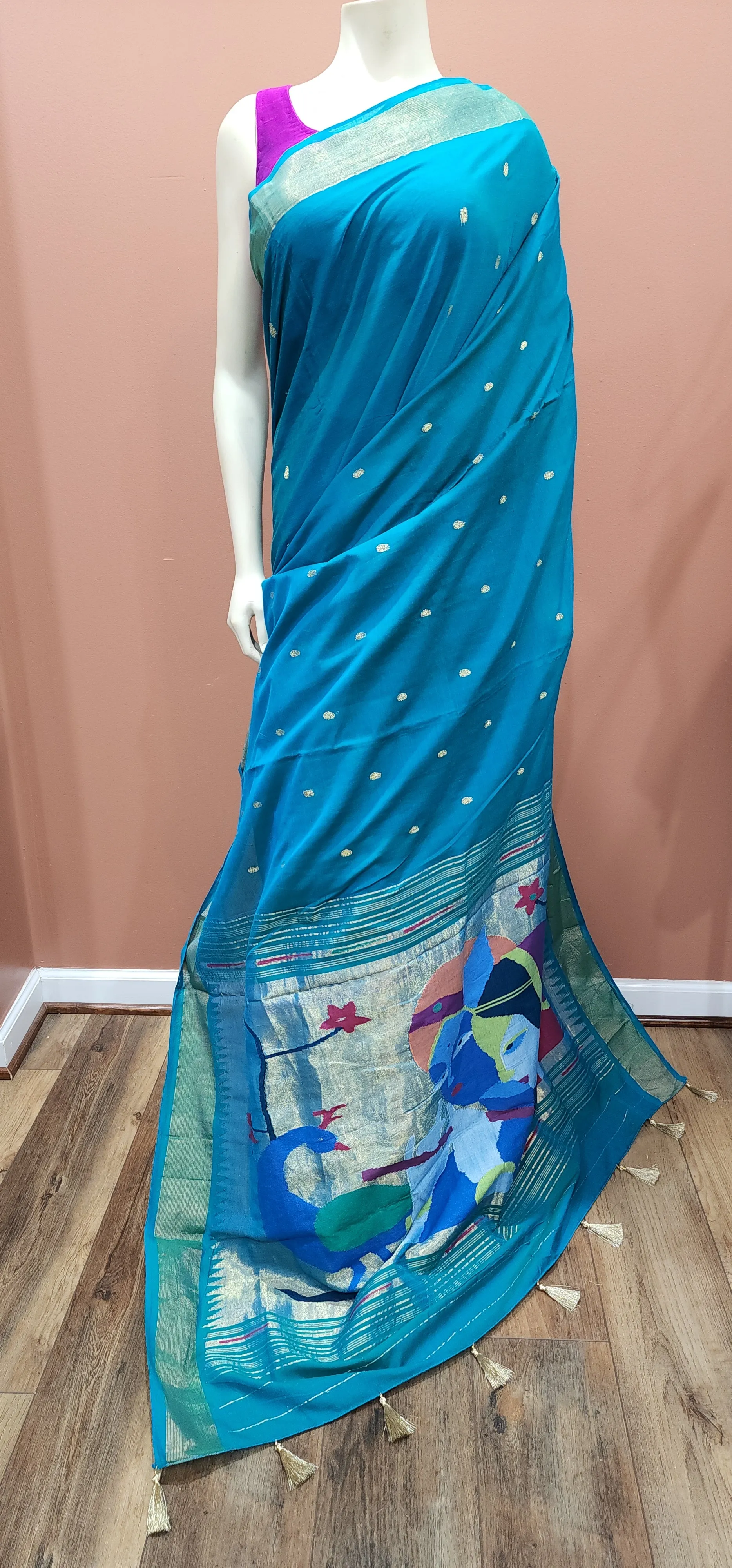 Cotton Paitani Saree Collection.