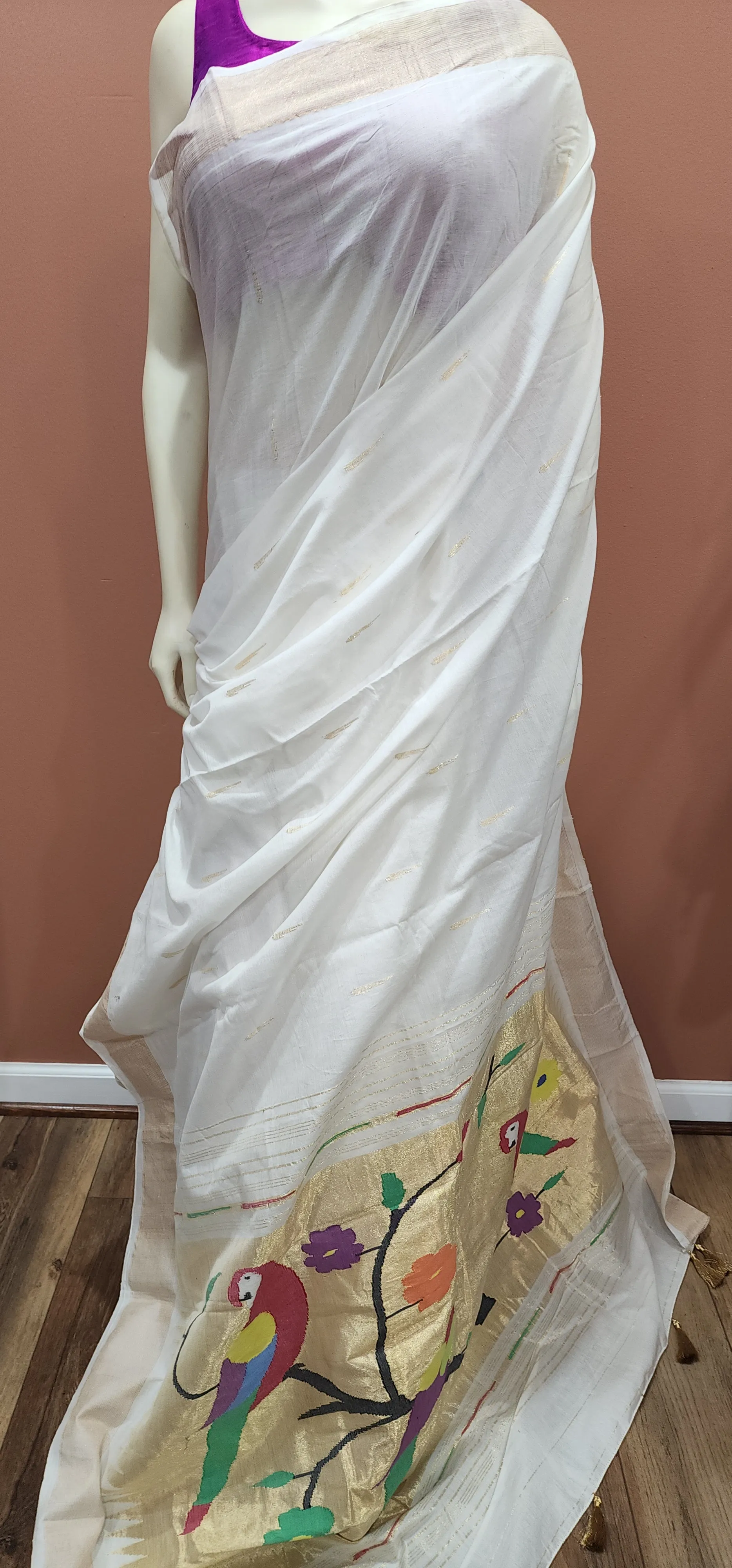 Cotton Paitani Saree Collection.